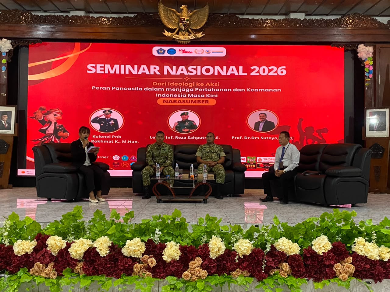 Prodi PPKn UNISRI Gelar Seminar Nasional: Dari Ideologi ke Aksi, Peran Pancasila dalam Menjaga Pertahanan dan Keamanan Indonesia Masa Kini