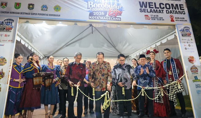 Borobudur Indonesia Expo Dibuka, Walikota Magelang: Jadi Penggerak Ekonomi Masyarakat 