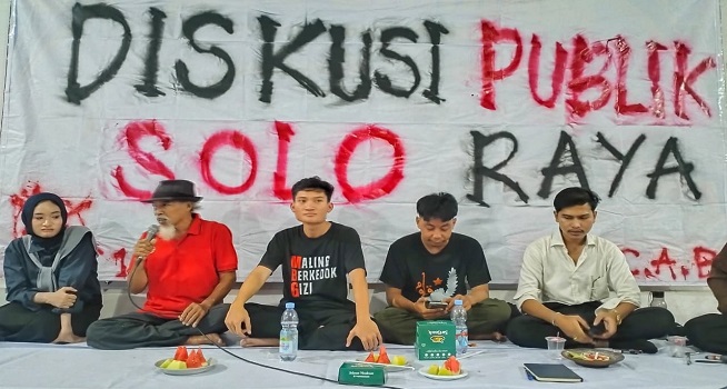 Diskusi Publik Soroti Dugaan Kesewenang-wenangan Pemerintah, Lentera Society Gandeng Aliansi BEM Solo Raya