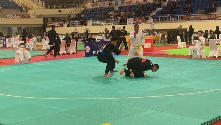 Prajurit Yonif 411/Pandawa Sabet Juara 1 Pencak Silat Piala Panglima TNI