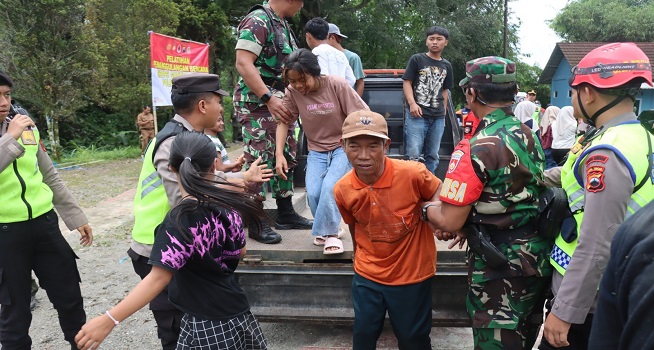 Kapolres Boyolali Pimpin Apel dan Simulasi Tanggap Bencana Erupsi Merapi di Tlogolele