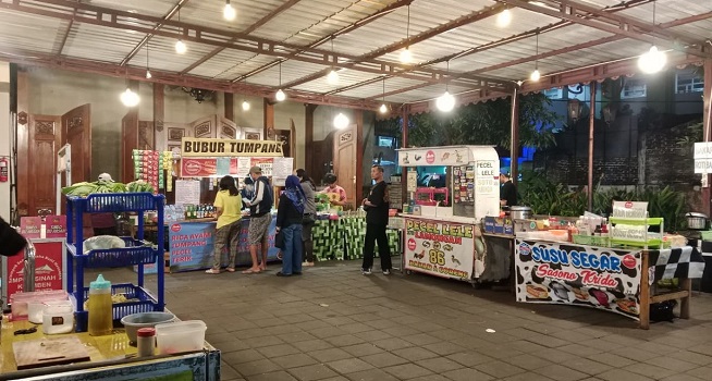 UMKM Mpoksinah Klamben Mangkubumen, Dapur Ekonomi Kerakyatan Berkonsep Pasar Jadoel