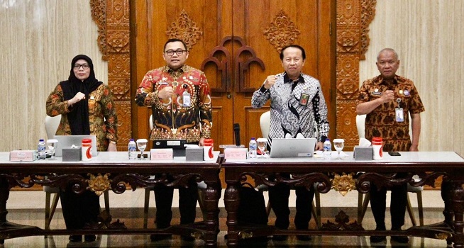 Kanwil Kemenkum Jateng Gelar Rapat Koordinasi Data Permasalahan Hukum