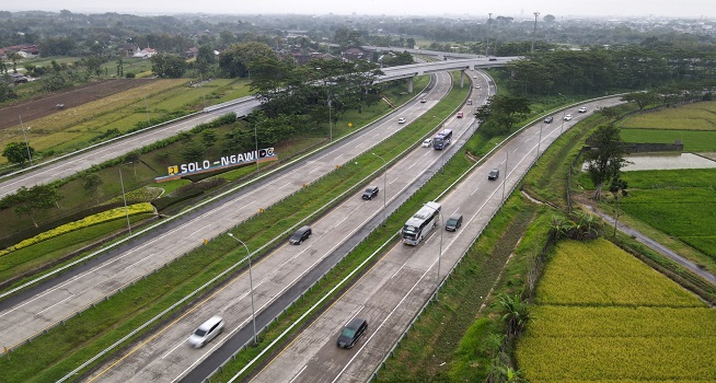 PT JSN Catat 272 Ribu Kendaraan Melintas Tol Solo-Ngawi pada Periode Libur Paskah