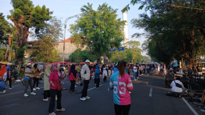 Car Free Day Jadi Ruang Publik Favorit Warga untuk Berolahraga dan Berekreasi