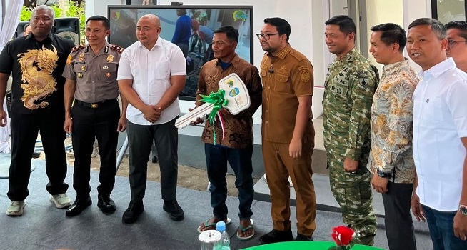 Gandeng PT Dua Naga dan Kodim 0810, Pemkab Nganjuk Sulap Rumah Warga hingga Bangun Puluhan Sumur Gali