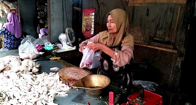 Jelang Nataru, Harga Daging Ayam di Boyolali Meroket