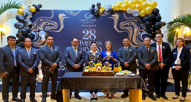 Rayakan 28 Tahun Operasional Hotel, Grand Candi Semarang Hadirkan Rangkaian Acara Timeless Harmony