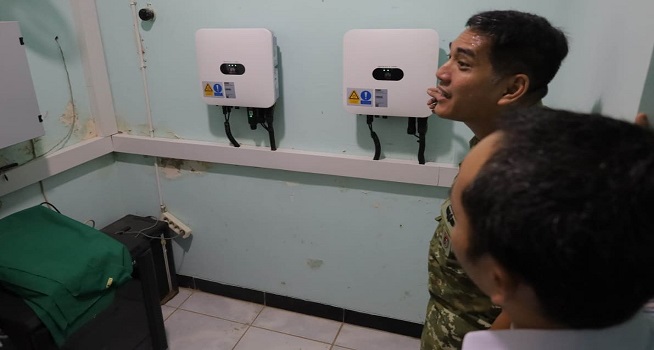 Korem 074 Surakarta Pasang Panel Surya, Dorong Efisiensi Listrik