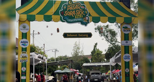 Pasar Sora SKK Vol.2 Resmi Dibuka, Surga Takjil Ramadan dengan Ratusan UMKM Lokal
