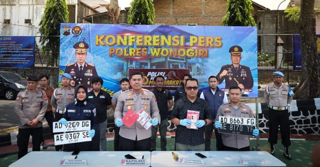 Polres Wonogiri Ungkap Penyalahgunaan Pertalite, 2.625 Liter Diamankan