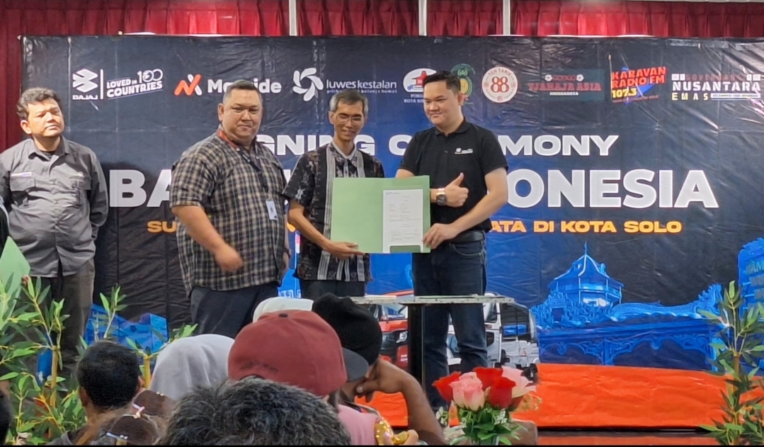 Perkuat Ekonomi Lokal, Bajaj Maxride Targetkan 300 Unit Mengaspal di Solo untuk Dukung UMKM dan Wisata