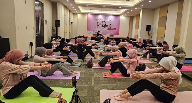 Favehotel Manahan Solo Dukung Hidup Sehat lewat Pilates