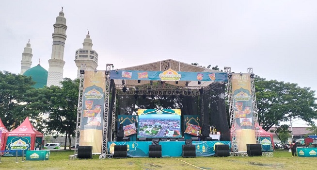 Lomba Patrol dan Hadroh Semarakkan Suasana Alun-alun Karanganyar 