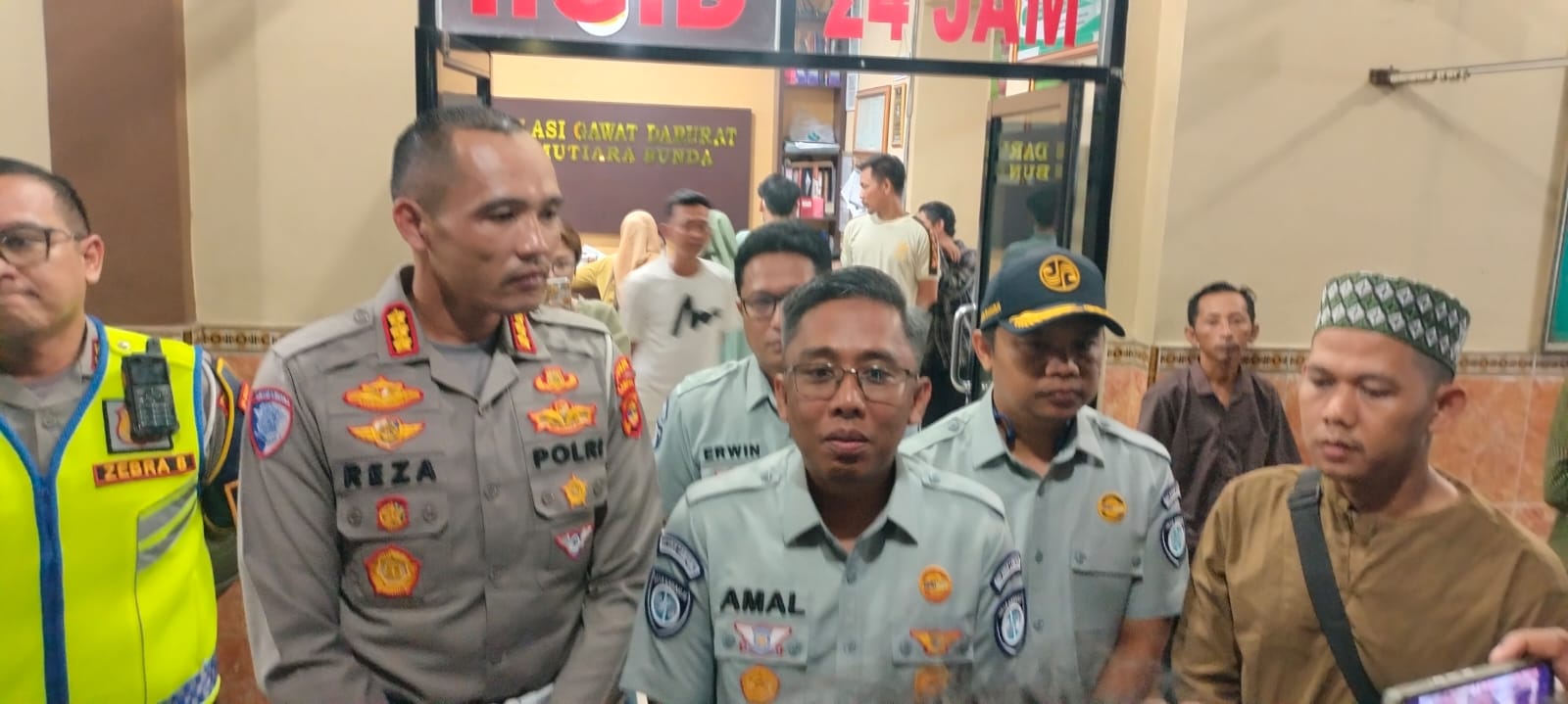 Jasa Raharja Gerak Cepat Berikan Pelayanan kepada Korban Kecelakaan Minibus di Tol Terpeka Tulang Bawang Barat