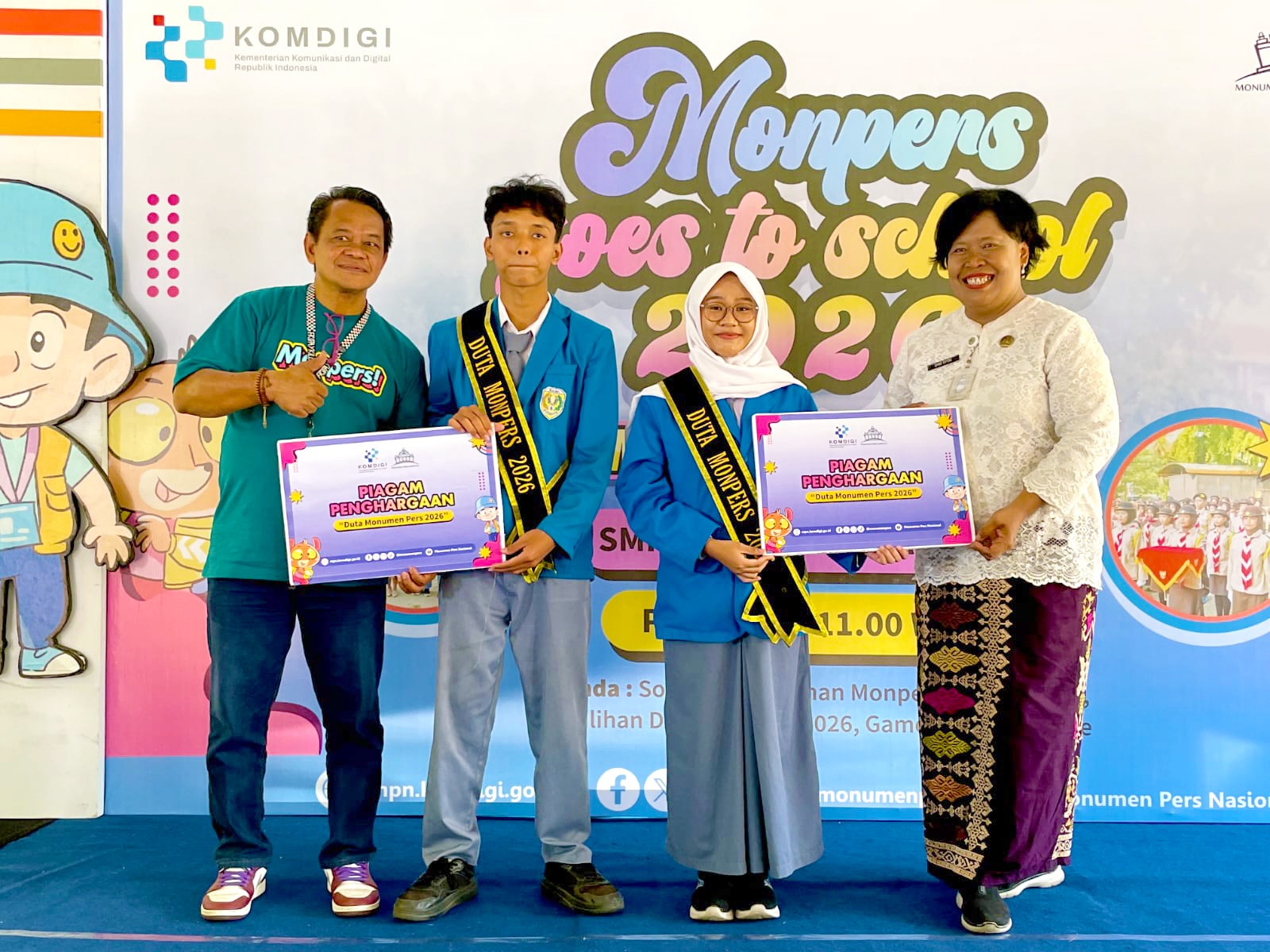 Perkuat Literasi Media Pelajar, Monumen Pers Nasional Gelar MGTS 2026 di SMK Negeri 6 Surakarta
