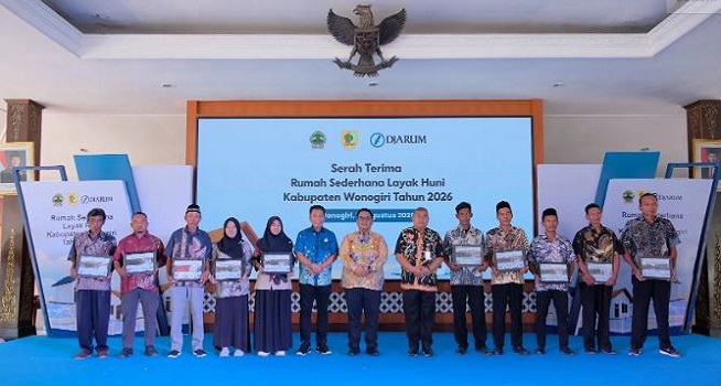 PT Djarum Renovasi 10 Rumah Warga Wonogiri, Tingkatkan Kualitas Hidup Masyarakat