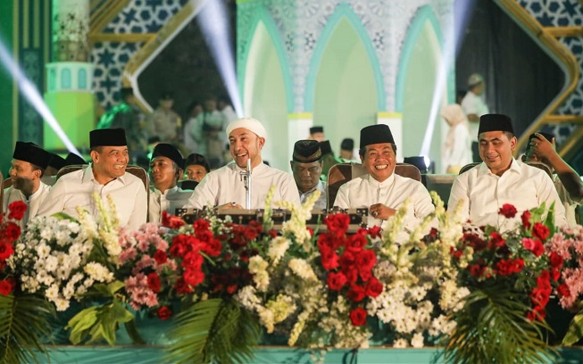 Ribuan Warga Datangi Acara Jawa Tengah Bersholawat