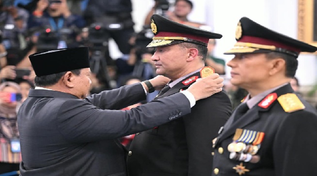 Presiden Lantik Kapolri dan Wakapolri