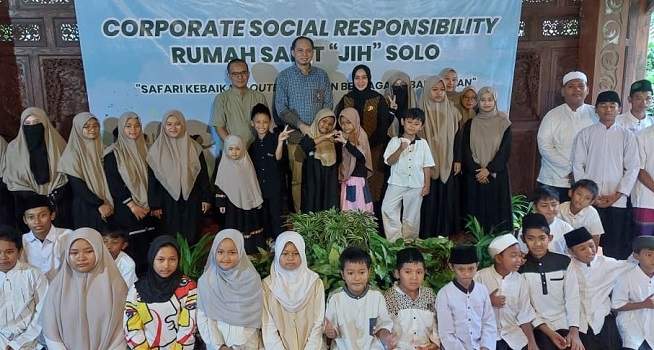 RS JIH Solo Gelar CSR Ramadan, Santuni 50 Anak Yatim