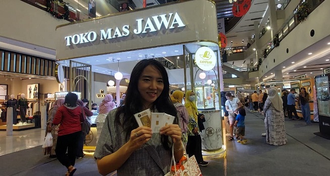 Tampilkan Kemewahan Emas, Toko Mas Jawa Ajak Pelanggan Bernostalgia