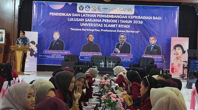 Biar Nggak Kagok ! PT Mandom Bekali 500 Mahasiswa UNISRI Jurus Jitu Taklukkan Dunia Kerja
