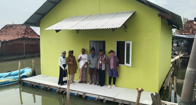 Komisi D DPRD Jateng Tinjau Rumah Apung di Timbulsloko: Harapan Baru Warga Pesisir Lawan Rob