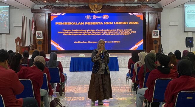 1.472 Mahasiswa Unisri Siap KKN 2026, Dibekali Filosofi, PPKS, Hingga Potensi Desa Sragen