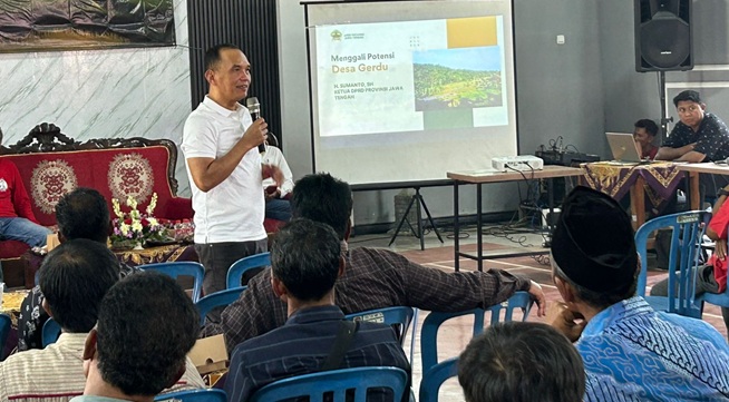 Sumanto Ajak Warga Desa Gerdu Manfaatkan Potensi Pertanian dan Pariwisata