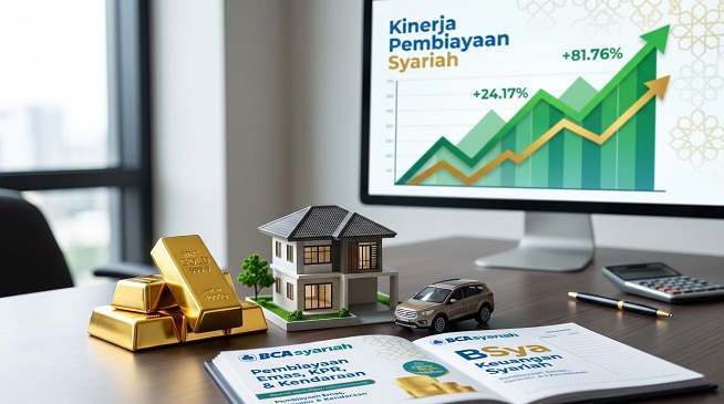 Pembiayaan Emas BCA Syariah Tumbuh 81,76 Persen, KPR dan Kendaraan Ikut Menguat