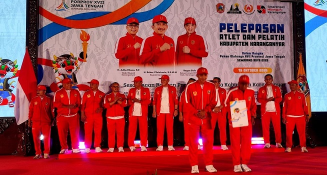 Kontingen Karanganyar Siap Berjuang di Porprov 2026, Targetkan 15 Medali Emas