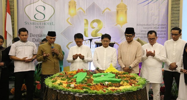 Milad ke-12, Syariah Hotel Solo Komitmen Pertahankan Leading Hotel Berkonsep Syariah