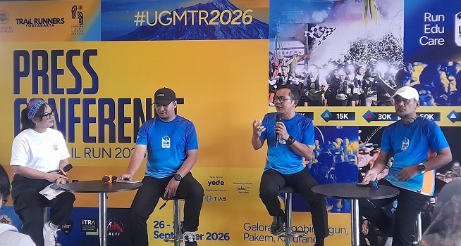 UGM Trail Run 2026 Targetkan 4.000 Pelari, Ada Kategori Baru 77K Relay hingga Donasi Beasiswa