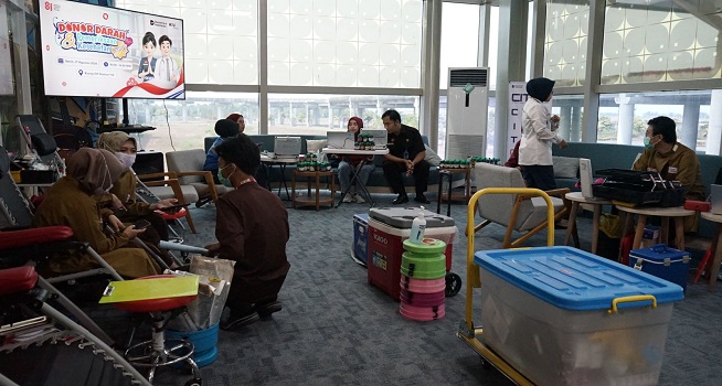 HUT RI, KAI Bandara Layani 41.483 Penumpang di Yogyakarta dan Gelar Aksi Sosial