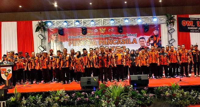 Sah! Pengurus MPC Pemuda Pancasila Karanganyar Periode 2024-2029 Dilantik 