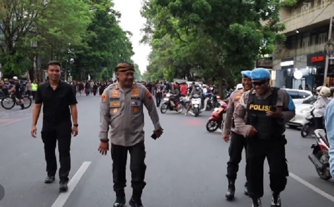 Aksi Damai Mahasiswa Berlangsung Tertib, Mbah Condro Ucapkan Terima Kasih 