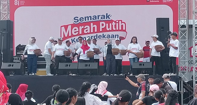 Semarak Merah Putih Kemerdekaan, BRI Dorong UMKM Desa BRILiaN di Boyolali