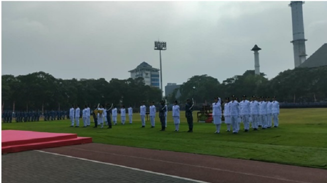 Upacara HUT ke-81 RI, Walikota Solo Minta Kemerdekaan Jadi Momentum Memperkuat Kepedulian dan Persatuan