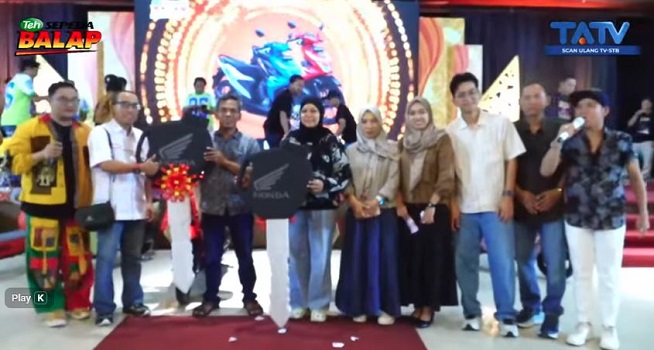 Teh Sepeda Balap Bagi-bagi Hadiah untuk Pelanggan Setia, Ada Sepeda Listrik hingga Motor