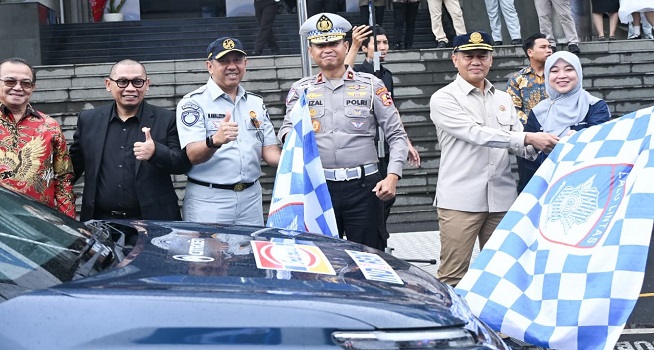 Jasa Raharja Hadir dalam Pelepasan Ekspedisi Elshinta Mudik Lebaran 2026, Perkuat Kolaborasi Keselamatan Transportasi Nasional