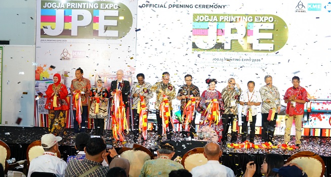 Jogja Printing Expo 2026 Resmi Dibuka, Wadah Strategis Teknologi Grafika Terkini di Yogyakarta
