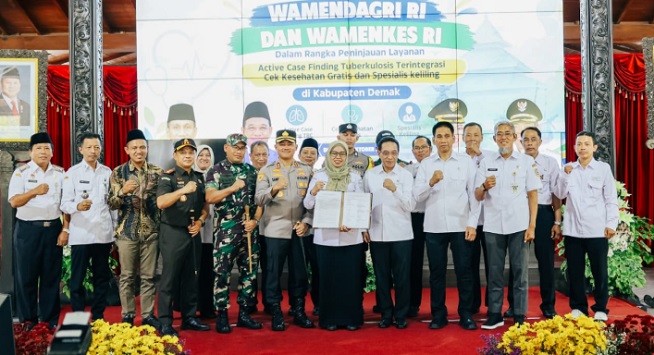 Woww! Penanganan TB di Jateng Menarik Perhatian Wamendagri, Akan Jadi Role Model