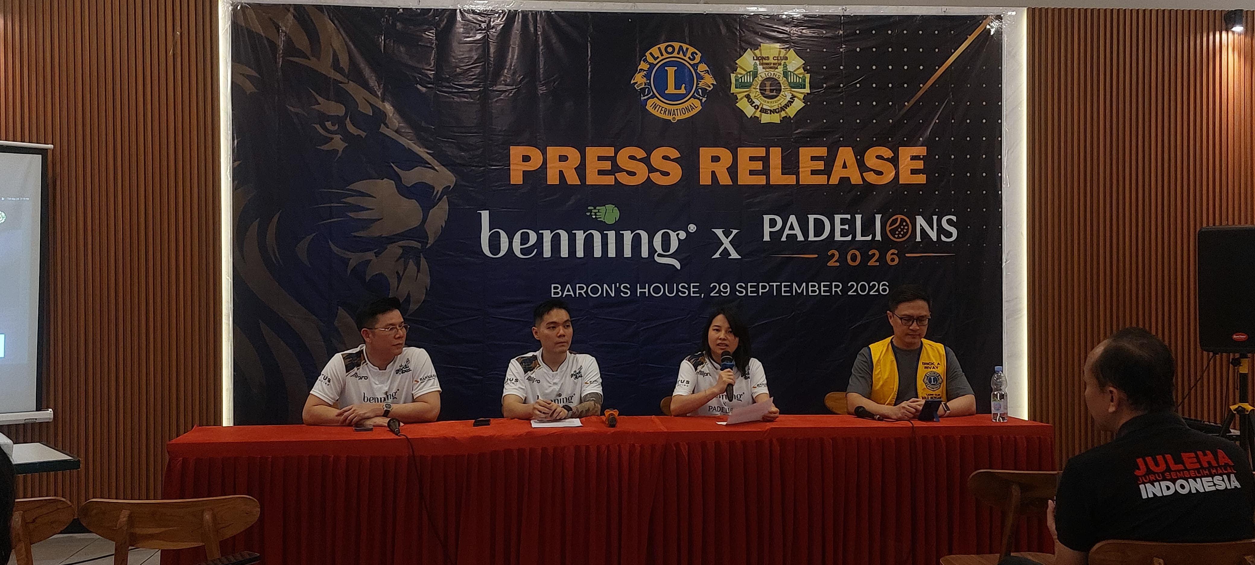 Benning X Padel Lions 2026 Digelar di Solo, Padukan Olahraga dan Aksi Kemanusiaan