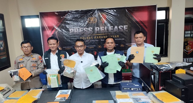 Iming-Iming Bunga Tinggi Berujung Buntung, Polres Karanganyar Tetapkan 4 Tersangka Kasus Koperasi Bodong