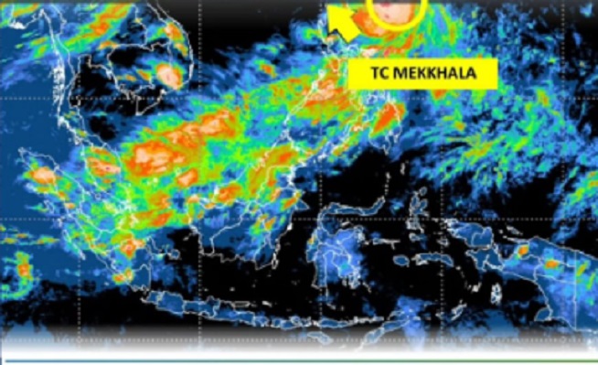 Siklon Tropis Mekkhala Saat Ini Berada di Laut Filipina Timur