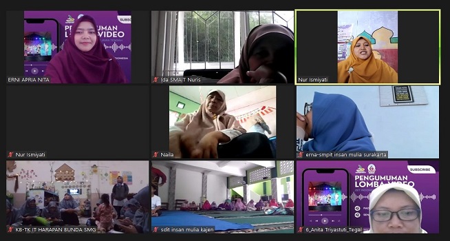 JSIT Jateng Umumkan Juara Lomba Video Paduan Suara dan Senam Anak Indonesia Hebat di Momen Hari Guru Nasional 2025