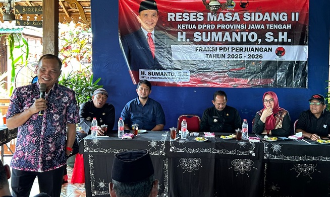 Ketua DPRD Jateng Sumanto Ajak Warga Kembangkan Pertanian Organik Skala Rumah Tangga