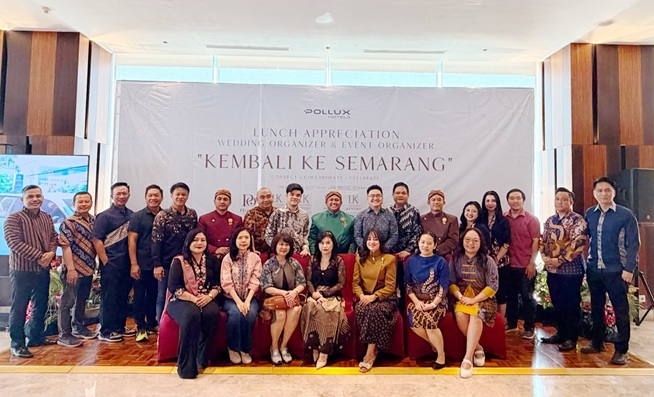 Pollux Hotel Group Satukan Pelaku Wedding Organizer dan Event Organizer Jawa Tengah melalui Appreciation Lunch 2026 