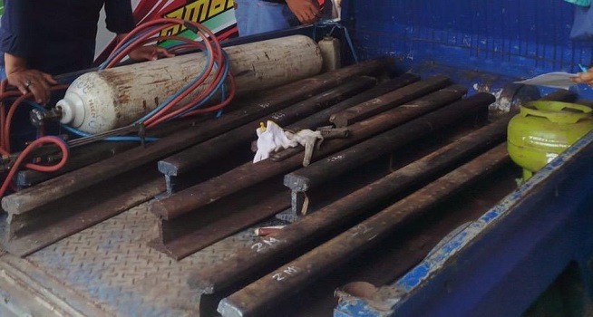 KAI Daop 6 Yogyakarta Tangkap dan Gagalkan Upaya Pencurian Material Prasarana, Tindak Tegas Sesuai Proses Hukum