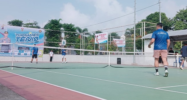 Turnamen Tenis Kapolres Cup Vol 2 Boyolali Rebutkan Hadiah Total Rp45 Juta